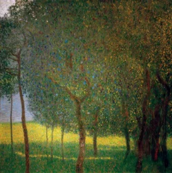 Árvores de fruto no Attersee